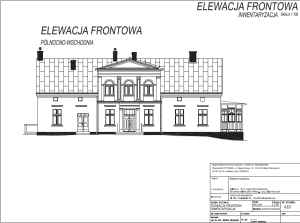 Projekt techniczny - zdjęcie dworku w Gałczewku