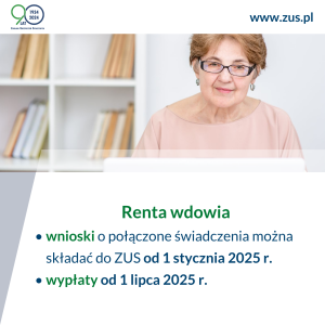 Renta wdowia - plakat