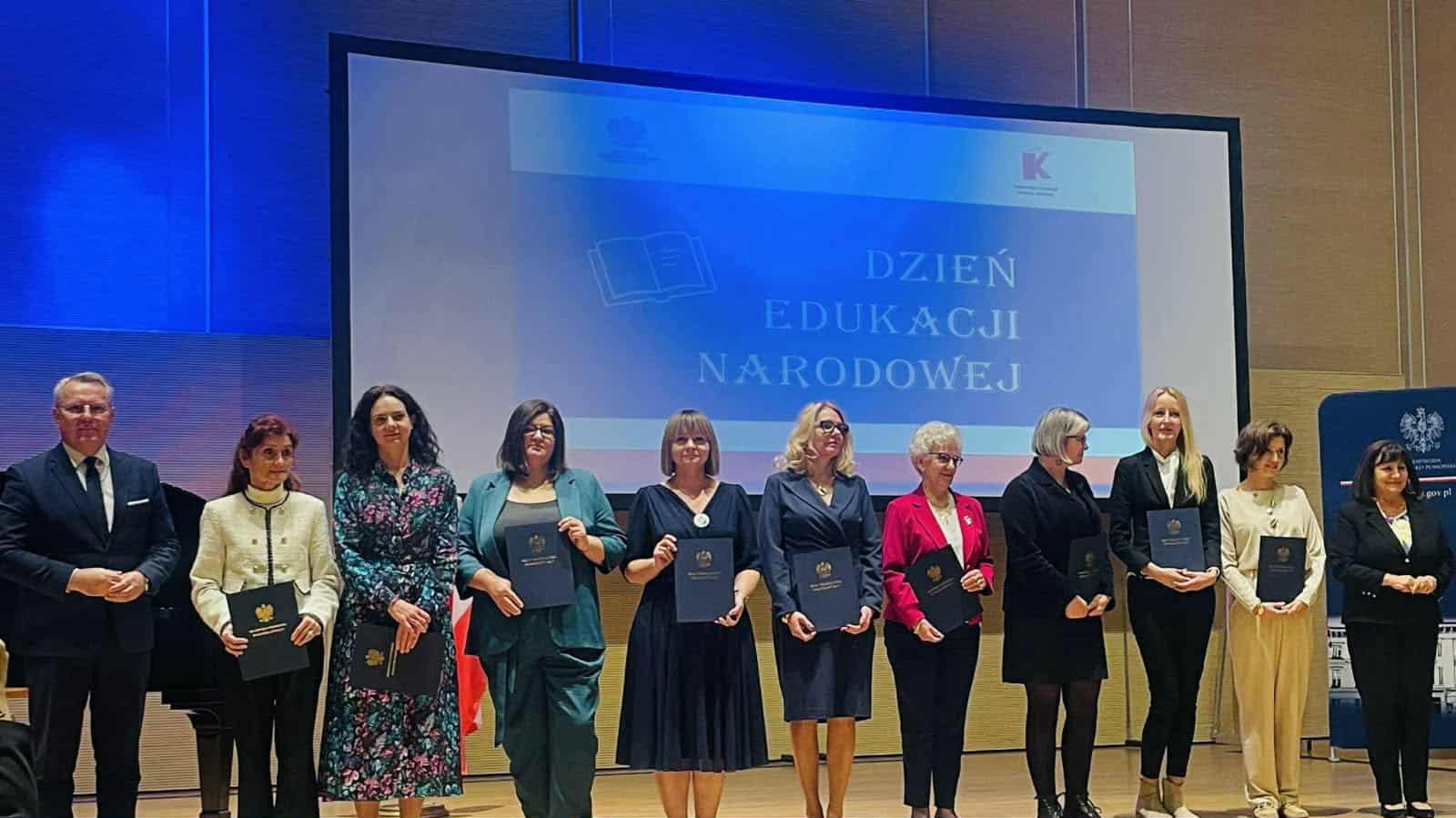 Dyrektor Renata Piskorska podczas gali wręczenia nagród