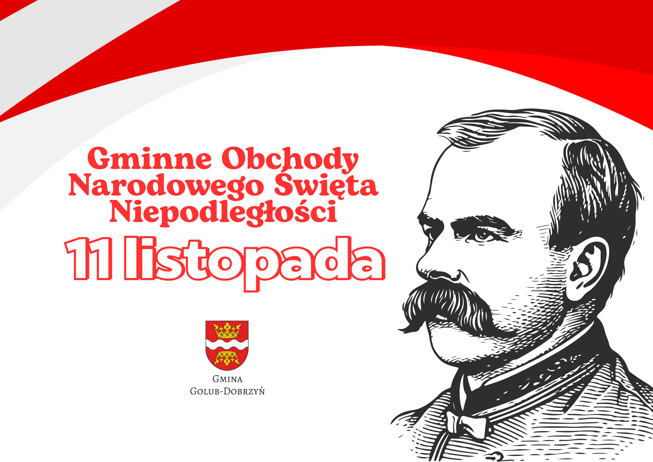 Zapraszamy na Gminne Obchody Narodowego Święta Niepodległości