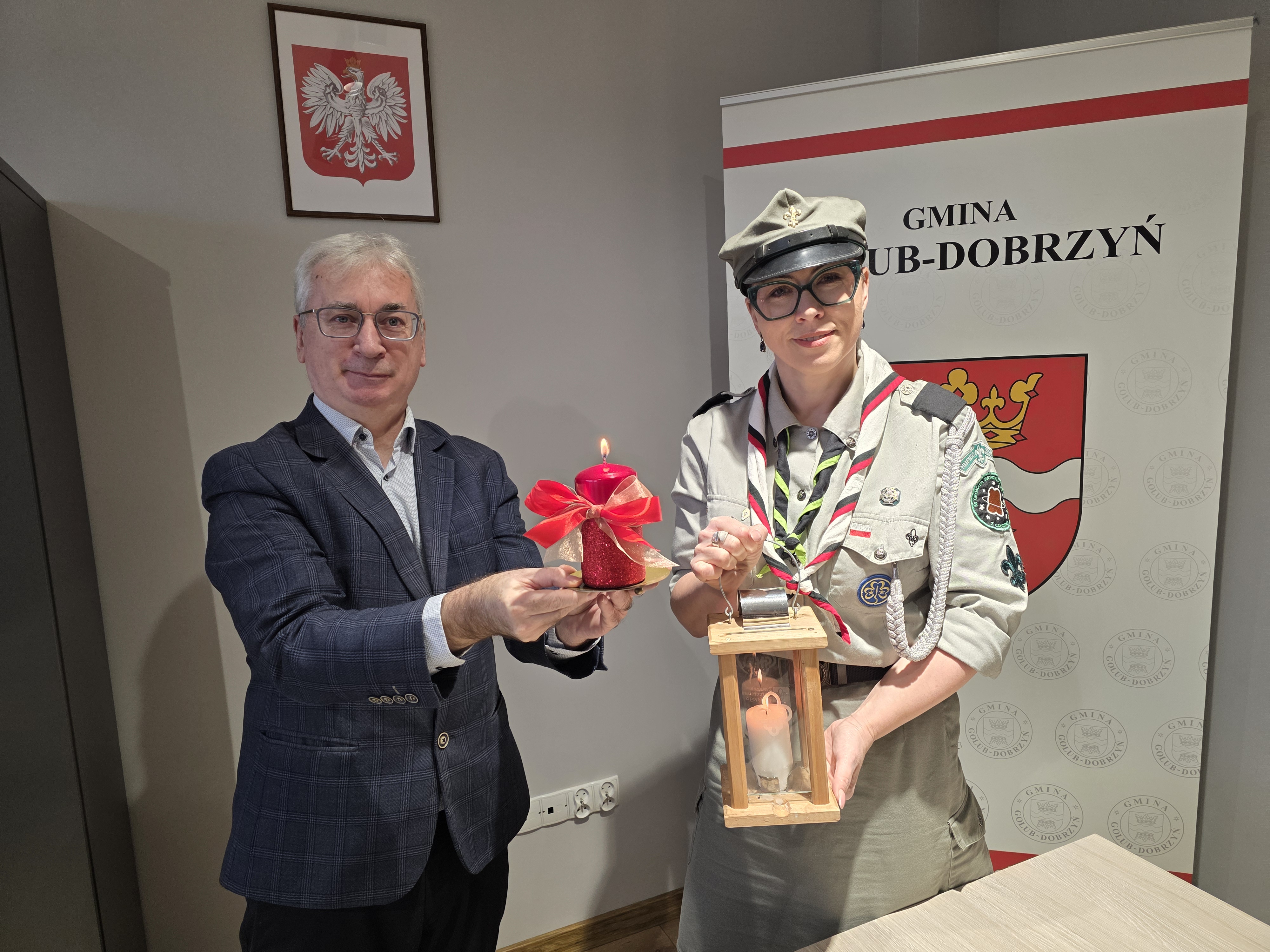 Światło niosące pokój i nadzieję